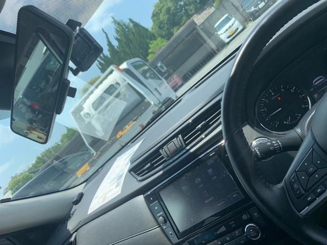 日産エクストレイル前後ドライブレコーダー取り付け！