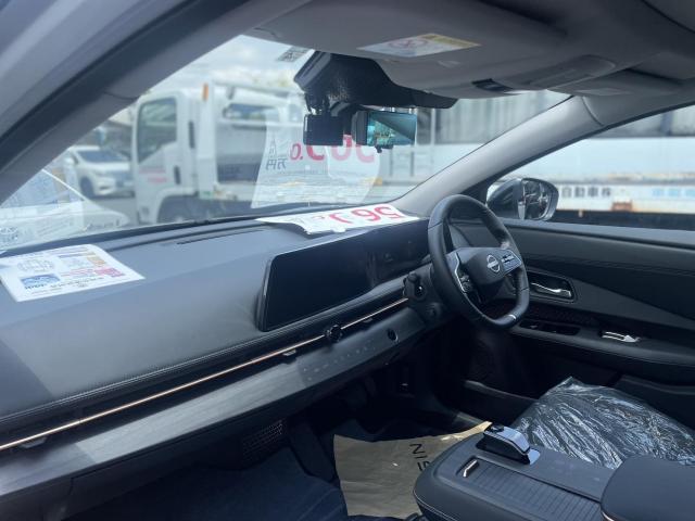 「日産  アリア  FEO」 前後ドライブレコーダー（ZDR035）オプション・駐車監視コード　出張取り付け（三木）
