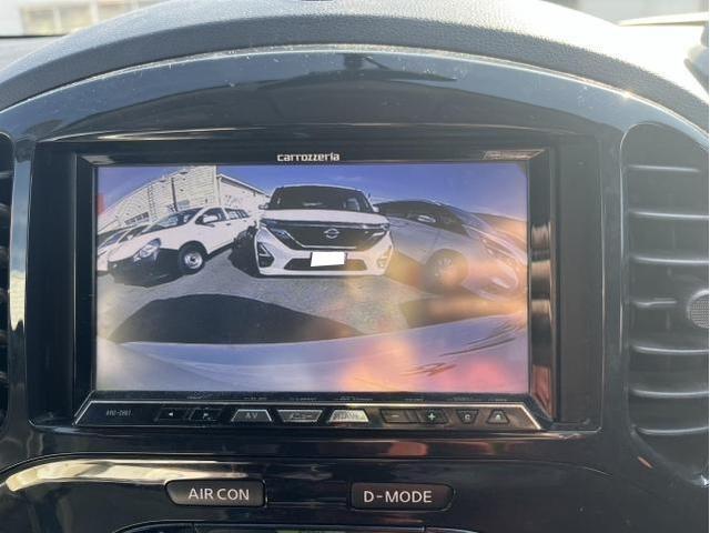 【メーカー名】日産【車種名】ジューク【型式】YF15【グレード】１５ＲＸ Ｖセレクション【作業内容】バックカメラ 取付【作業地】加古川