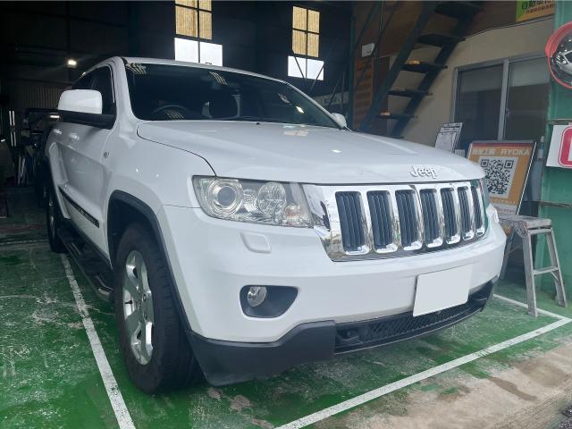 ジープ・グランドチェロキー　キズ・へこみ直し