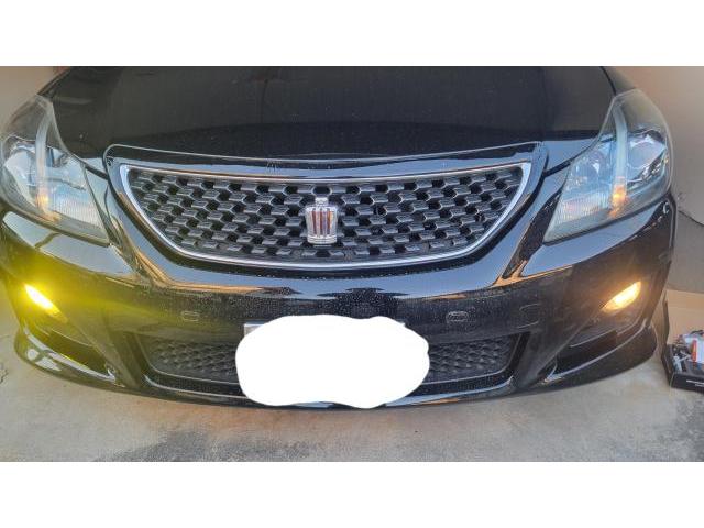 トヨタ　GRS200　クラウン　アスリート　爆光　LED　フォグランプ　イエロー　福岡県　北九州市　小倉北区　小倉南区　苅田町　行橋市　門司区　戸畑区　八幡東区　八幡西区　下関　田川　若松　遠賀　飯塚　築上　豊前　出張取付　パーツ持込　安い