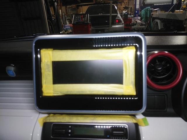 新車で購入いただいた　MK53S　スペーシア　オーディオ保証修理　モニターオーディオ　熊本市南区　西区　中央区　東区　北区　玉名市　長洲町　宇城市　宇土市　甲佐町　御船町　松橋町　不知火町　嘉島町　菊陽町　他地域のお客様も大歓迎です！