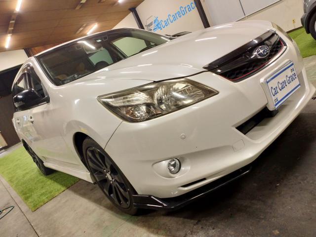 スバル　エクシーガ　カナード取り付け　オイル交換