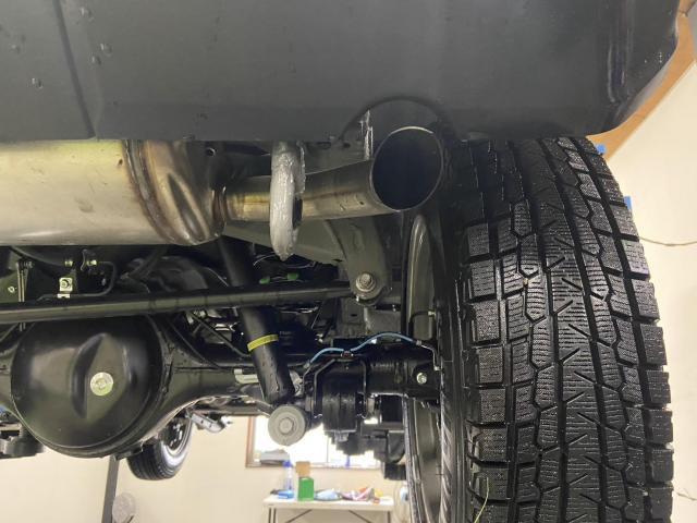 スズキ　ジムニー　マフラー交換