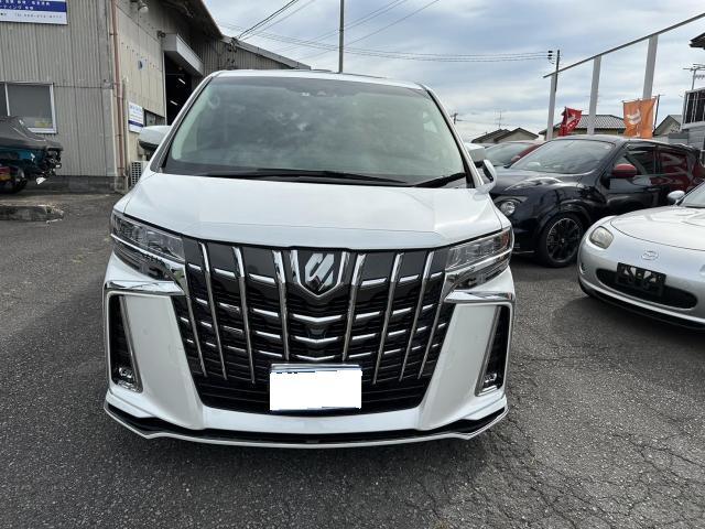 TOYOTA　アルファード　フロントリップ取り付け