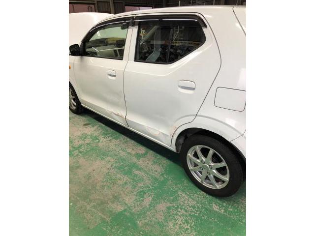 スズキ　アルト　板金塗装　鈑金塗装　傷　キズ　へこみ　ヘコミ　凹み　ペイント　保険修理　岸和田　貝塚　泉佐野　熊取　田尻　泉南　阪南　岬