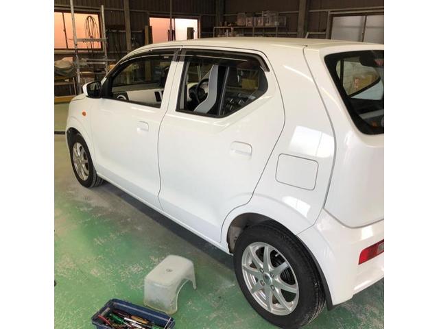 スズキ　アルト　板金塗装　鈑金塗装　傷　キズ　へこみ　ヘコミ　凹み　ペイント　保険修理　岸和田　貝塚　泉佐野　熊取　田尻　泉南　阪南　岬