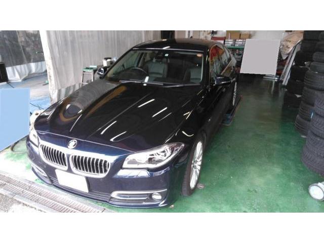 石川県　野々市市　　車　BMW　5シリーズ　コーティング　メンテナンス