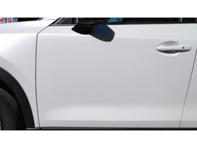 石川県　金沢市　車　マツダ　CX-5　左フロントドア　傷　へこみ　板金　塗装　修理