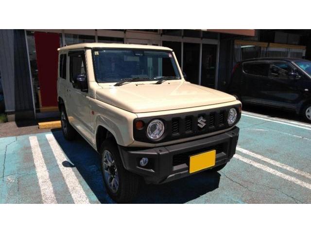 石川県　金沢市　車　スズキ　ジムニー　フェンダー　傷　へこみ　サビ　板金　塗装　修理