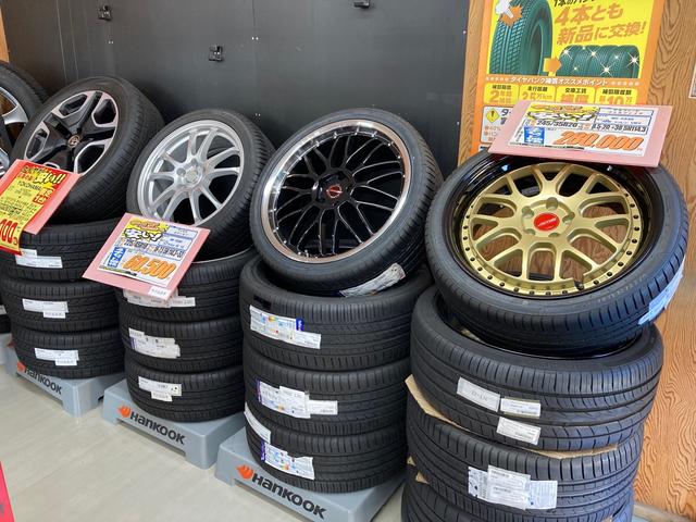 新品＆中古タイヤ販売、タイヤ買取、持ち込みタイヤ交換等お任せ下さい。