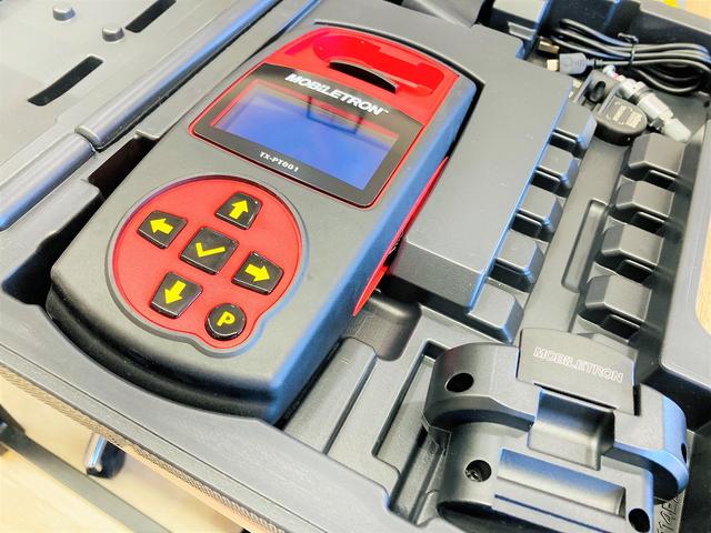 タイヤバルブセンサーも完備しています