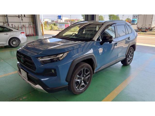 トヨタ RAV4 持込みミラー型前後ドライブレコーダー取付