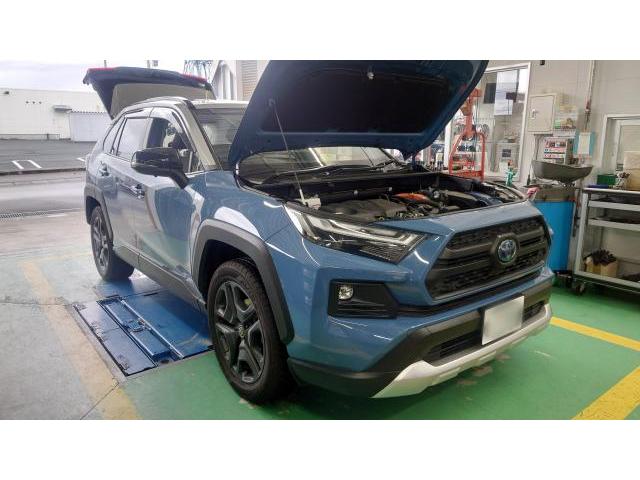 トヨタ RAV4 ウェルカムランプ、ホーン交換