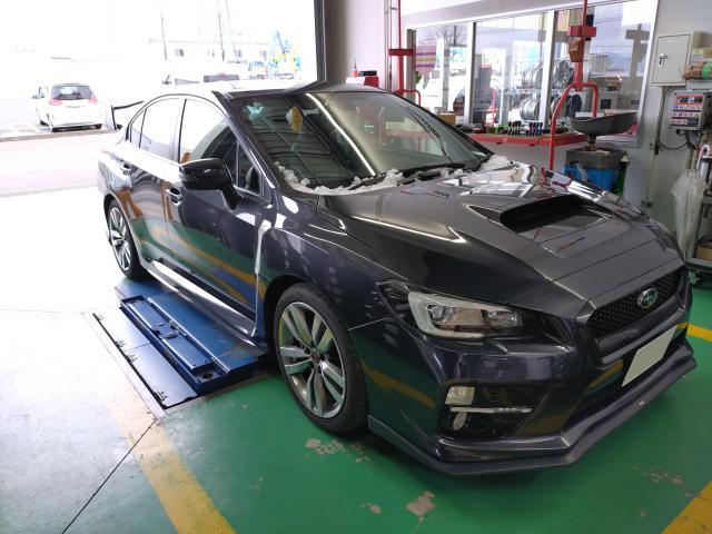 スバル WRX STI 持込み18インチホイール交換