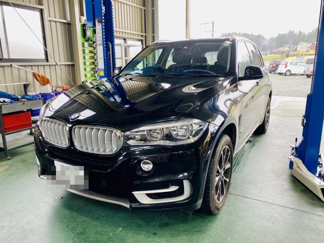 BMW X5 ブレーキ交換　福島　郡山　須賀川　白河　那須　宇都宮　いわき　会津　輸入車　外車　ドイツ車　ヨーロッパ車　メルセデス　ベンツ　アウディ　フォルクスワーゲン　ミニ