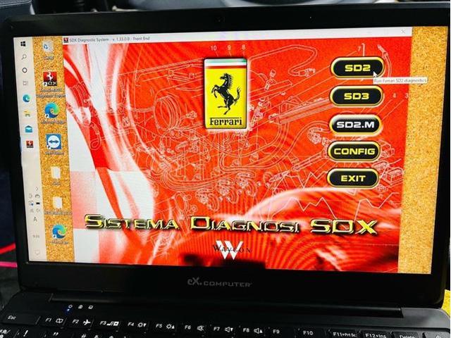 フェラーリ　F458 ワーニング点滅　エンジン始動直後ウィンカーつかない　SDX  フェラーリ診断機　輸入車　外車