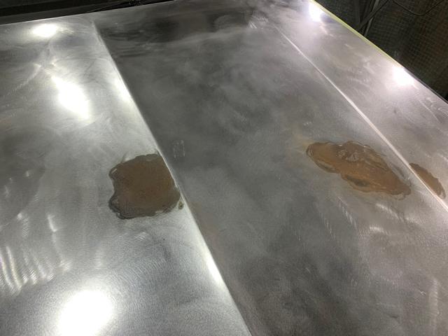 シボレー　エルカミーノ　板金塗装　ボンネット　さび　剥がれ修理　大東市　門真市　四條畷市