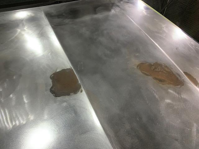 シボレー　エルカミーノ　板金塗装　ボンネット　さび　剥がれ修理　大東市　門真市　四條畷市