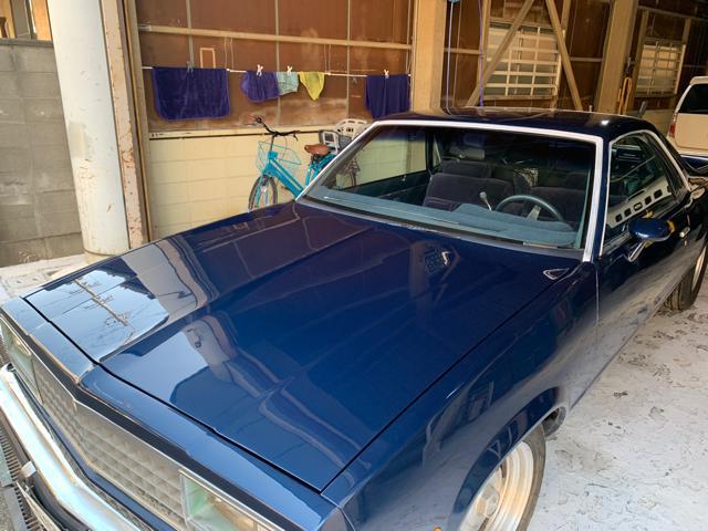 シボレー　エルカミーノ　板金塗装　ボンネット　さび　剥がれ修理　大東市　門真市　四條畷市