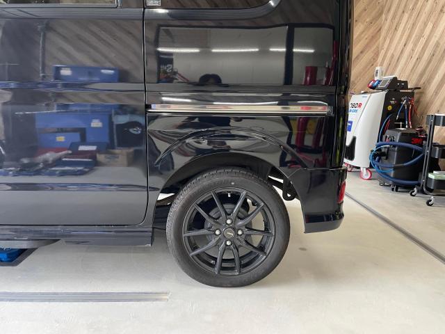 四日市市　スズキ　エブリィ　板金塗装
キズ直し　安い　代車無料