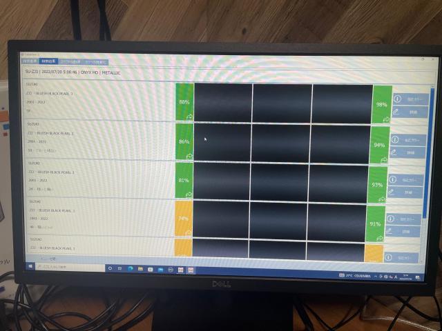 四日市市　スズキ　エブリィ　板金塗装
キズ直し　安い　代車無料