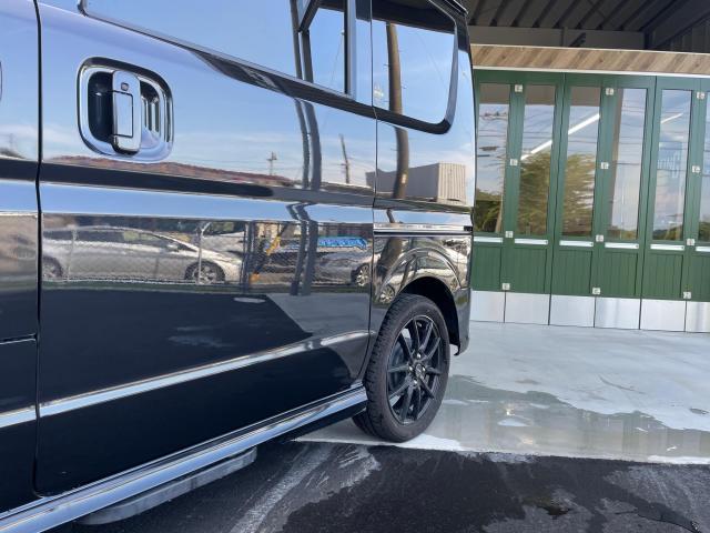 四日市市　スズキ　エブリィ　板金塗装
キズ直し　安い　代車無料