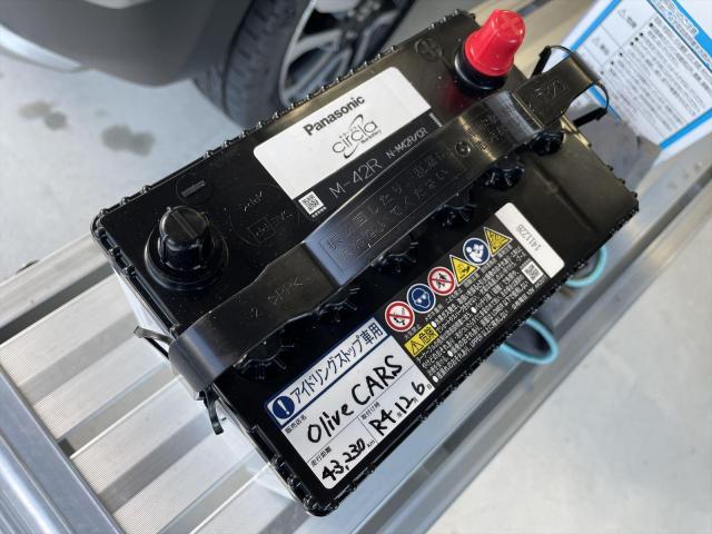 【バッテリー交換】ハスラー　バッテリー交換　M42　アイドリングストップ車　持ち込み部品OK　四日市市　菰野町　いなべ市　桑名市