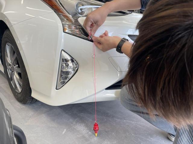 【エーミング】 プリウス　50プリウス　センサー調整　レーダー調整　ミリ波レーダー　診断機　エーミング　調整　整備工場　板金工場　お値打ち　安い　代車無料　四日市市　菰野町　いなべ市　桑名市　鈴鹿市　保険修理対応　