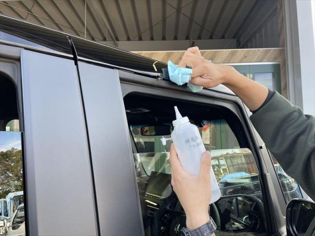 【ドアバイザー取付け】 N-BOX　部品持ち込み　持ち込み部品　代車無料　お値打ち　安い　早い　カスタム　三重県　四日市市　菰野町　いなべ市　桑名市