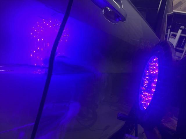 【側面修理②】 ステップワゴン　左側面　ドア交換　スライドドア修理　キズ修理　キズ直し　保険修理　代車無料　早い　板金　塗装　水性塗料　三重県　四日市市　菰野町　いなべ市　東員町　桑名市　鈴鹿市　オリーブカーズ