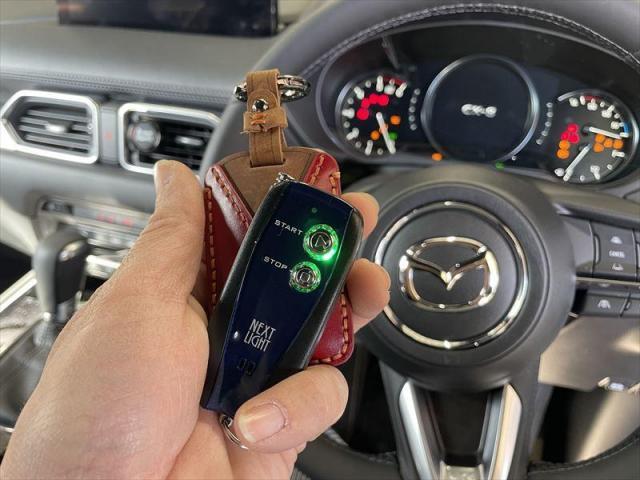 【エンジンスターター取付】 CX-8　後付け　社外品　エンジンスターター　取付　新車　カスタム　お値打ち　安い　早い　代車無料　三重県　四日市市　菰野町　いなべ市　東員町　桑名市　オリーブカーズ