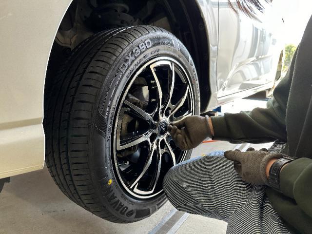 【タイヤ交換】 フリード　スタドレス　夏タイヤ　交換　ネット購入　直送OK　お値打ち　安い　早い　三重県　四日市市　その他地域のお客様も大歓迎です。