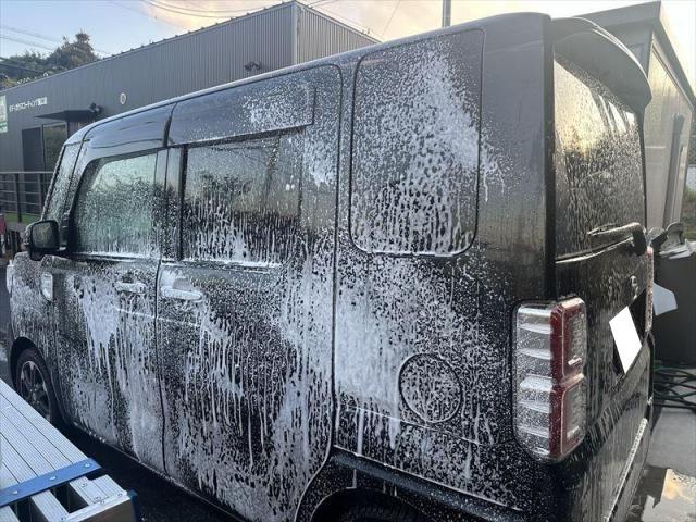 【ボディコーティング】 ウェイク　アークバリア21　ガラスコーティング　親水コーティング　撥水　コーティング　磨き　お値打ち　安い　早い　代車無料　オリーブカーズ　三重県　四日市市　アークバリア施工店