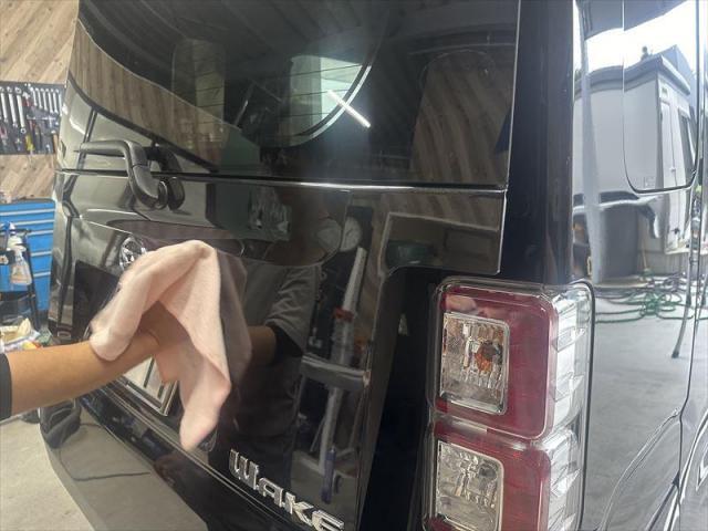 【ボディコーティング】 ウェイク　アークバリア21　ガラスコーティング　親水コーティング　撥水　コーティング　磨き　お値打ち　安い　早い　代車無料　オリーブカーズ　三重県　四日市市　アークバリア施工店