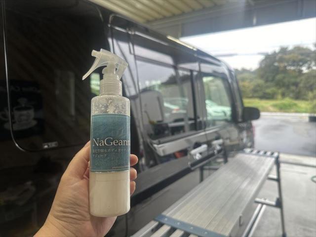 【ボディコーティング】 ウェイク　アークバリア21　ガラスコーティング　親水コーティング　撥水　コーティング　磨き　お値打ち　安い　早い　代車無料　オリーブカーズ　三重県　四日市市　アークバリア施工店