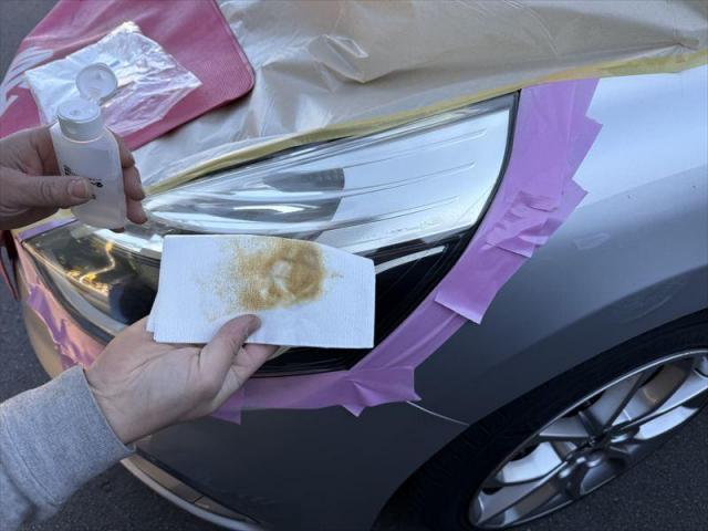 【ヘッドライトコーティング】 ルノー　ルーテシア　ヘッドライトくもり　ヘッドライト黄ばみ　磨き　お値打ち　安い　早い　代車無料　オリーブカーズ　三重県　四日市市