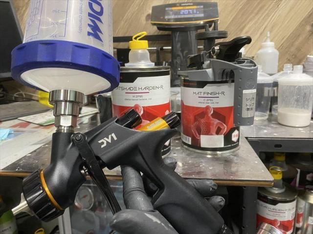 【フロントバンパー塗装】　ウェイク　バンパーつや消し塗装　カスタム　お値打ち　安い　早い　代車無料　オリーブカーズ　三重県　四日市市