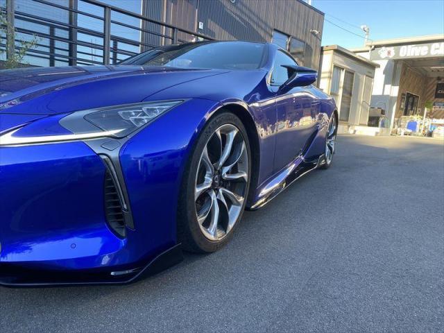 【スポイラー取付】レクサス　ＬＣ　LC500　スポイラー取付　カスタム　エアロ　部品持ち込み　お値打ち　安い　早い　代車無料　オリーブカーズ　三重県　四日市市