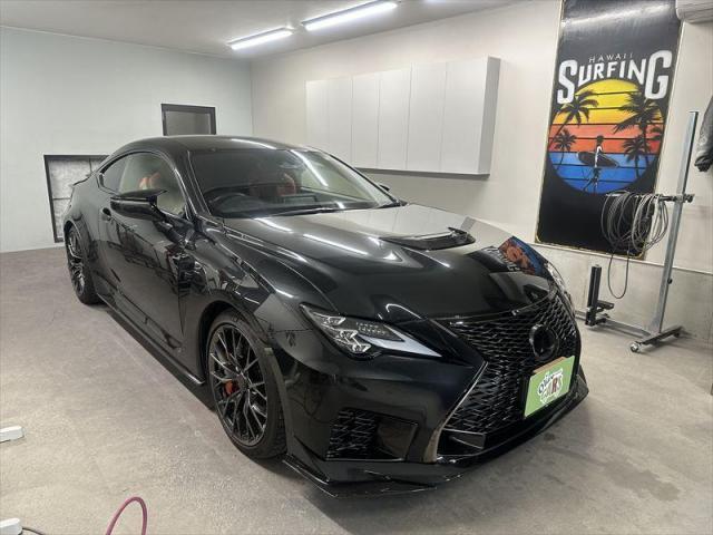 【アークバリア21】　レクサス　ＲＣ Ｆ　ボディコーティング　親水コーティング　ガラスコーティング　お値打ち　安い　早い　代車無料　オリーブカーズ　三重県　四日市市
