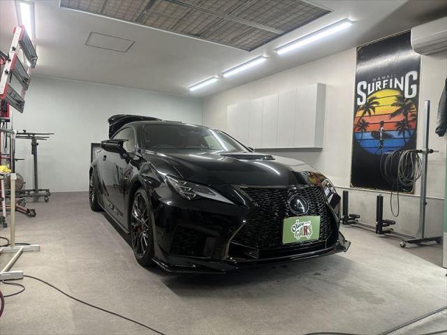 【アークバリア21】　レクサス　ＲＣ Ｆ　ボディコーティング　親水コーティング　ガラスコーティング　お値打ち　安い　早い　代車無料　オリーブカーズ　三重県　四日市市