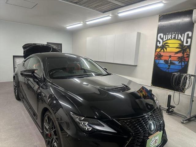 【アークバリア21】　レクサス　ＲＣ Ｆ　ボディコーティング　親水コーティング　ガラスコーティング　お値打ち　安い　早い　代車無料　オリーブカーズ　三重県　四日市市