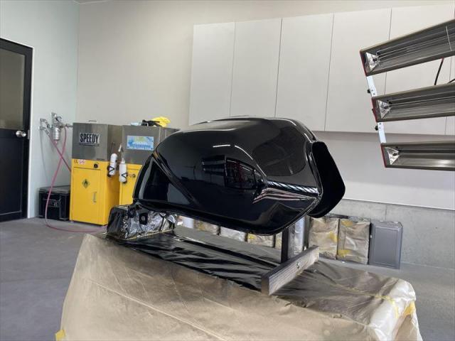 【タンク塗装】　　バイク　タンク塗装　カスタム　塗装　水性塗料　オリーブカーズ
