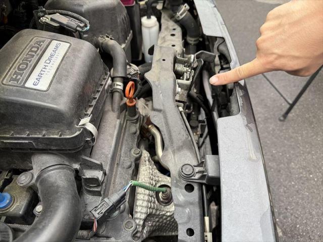 【フロント修理①】 ホンダ　Ｎ－ＷＧＮ　保険修理　車両保険　キズ修理　へこみ修理　バンパー　ナンバー　板金　塗装　水性塗料　オリーブカーズ　三重県　四日市市