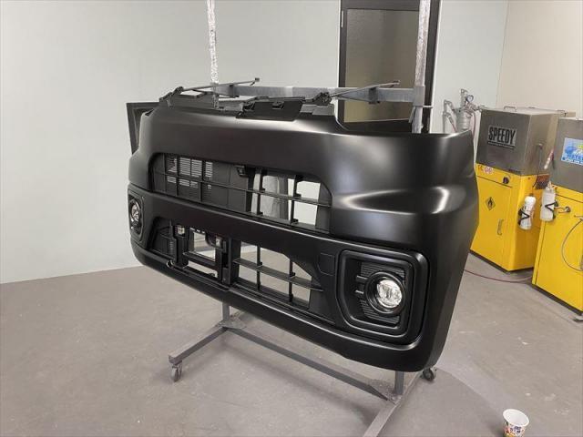 【バンパー塗装】 ウェイク　フロントバンパー　カスタム　塗装　つや消し　水性塗料　お値打ち　安い　オリーブカーズ　三重県　四日市市　お問い合わせはLINEからお願いします