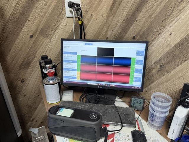 【キズ修理②】 カローラフィールダー　へこみ修理　板金　塗装　保険修理　水性塗料　代車無料　オリーブカーズ　三重県　四日市市