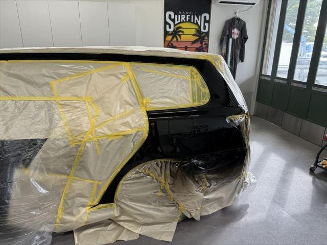 【キズ修理②】 カローラフィールダー　へこみ修理　板金　塗装　保険修理　水性塗料　代車無料　オリーブカーズ　三重県　四日市市