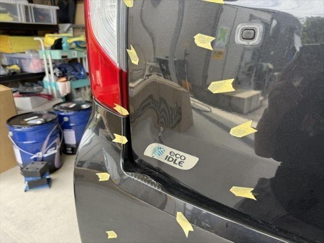 【へこみ修理①】 ムーヴ　リヤゲート　トランク　ドア修理　へこみ　キズ修理　塗装　水性塗料　保険修理　車両保険　代車無料　オリーブカーズ　三重県　四日市市