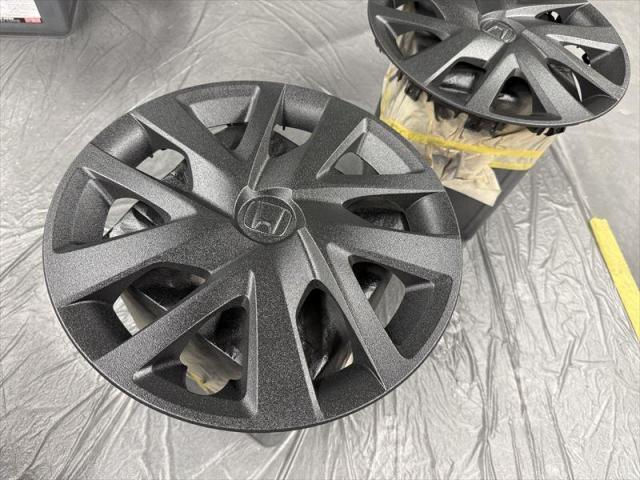 【ホイールキャップ塗装】　Ｎ－ＢＯＸ　ラプターライナー　ラプター　カスタム　塗装　ホイールキャップ　おしゃれ　お値打ち　安い　オリーブカーズ　三重県　四日市市