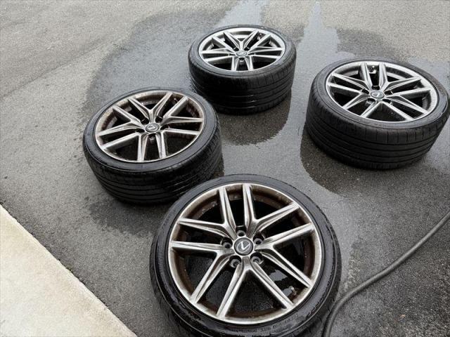【ホイール洗浄】 レクサス GS F ホイール汚れ ブレーキダスト